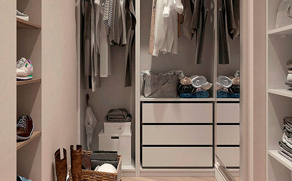 Closet interiors